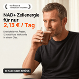 NAD+ Zellenergie für nur 2,13 € pro Tag